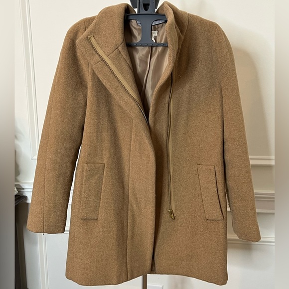 Beige wool coat - Picture 2 of 5